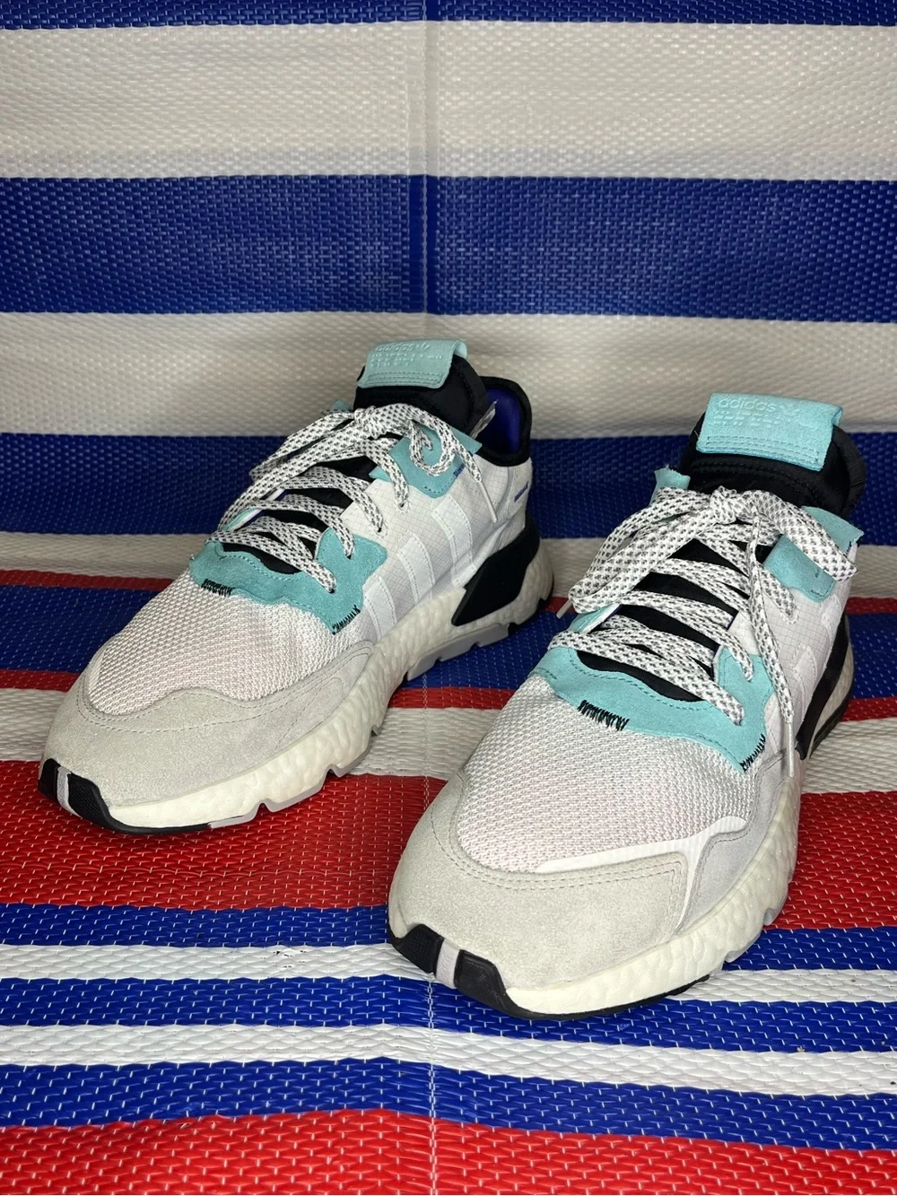 Adidas Nite Jogger Easy Mint Shoes - Men’s Size 13 Sneakers - EE5882